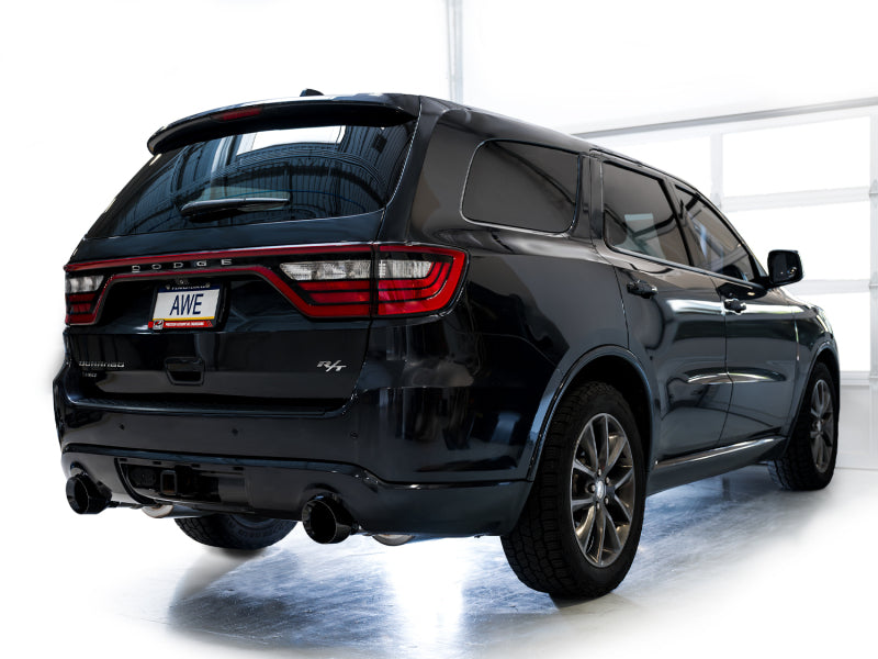 AWE Tuning 11-24 Dodge Durango 5.7L Track Edition Exhaust w/ Diamond Black Tips AWE Tuning Catback  AXOPROS