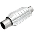 MagnaFlow Conv Univ 3in Inlet/Outlet Center/Center Round 9in Body L x 5.125in W x 13in Overall L Magnaflow Catalytic Converter Universal  AXOPROS