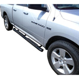 Westin 2009-2018 Dodge/Ram 15/25/3500 Crew Cab PRO TRAXX 4 Oval Nerf Step Bars - Black Westin Nerf Bars  AXOPROS
