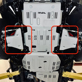 Rival 4x4 Rival 2024-Present Toyota Tacoma 4th Gen Aluminum Lower Controls Skid Plate Skid Plates aftermarket performance part