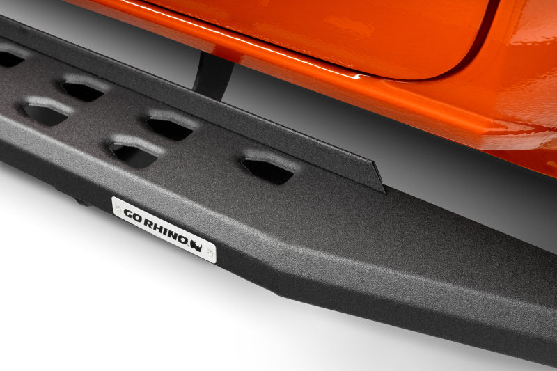 Go Rhino RB20 Slim Running Boards - Universal 87in. - Tex. Blk Go Rhino Running Boards  AXOPROS