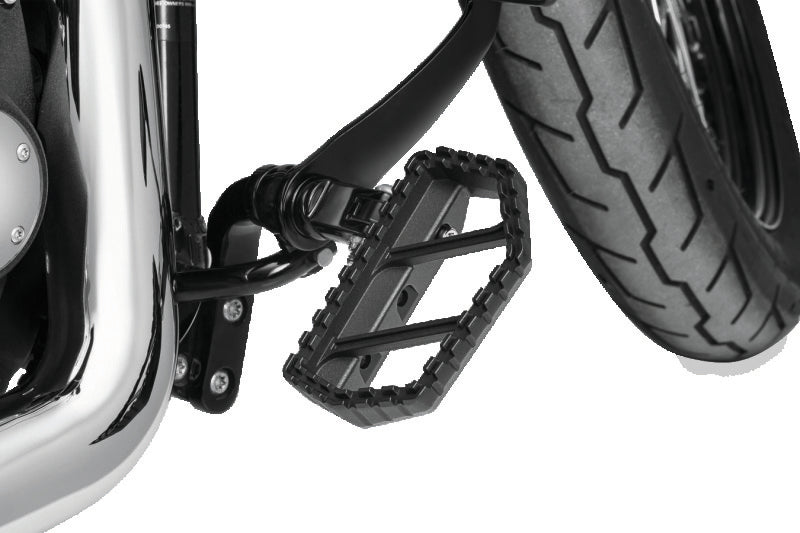 Kuryakyn Riot Mini Boards Without Adaptor Satin Black Kuryakyn Running Boards  AXOPROS
