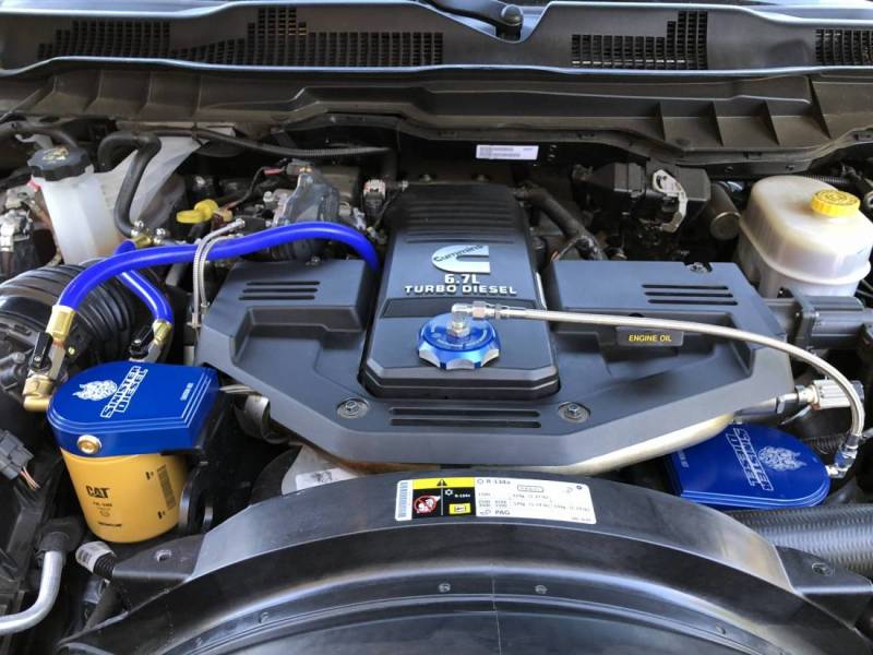 Sinister Diesel 13-20 Ram 2500/3500 6.7L Cummins Bypass Oil Filter System Sinister Diesel Oil Filter Other  AXOPROS