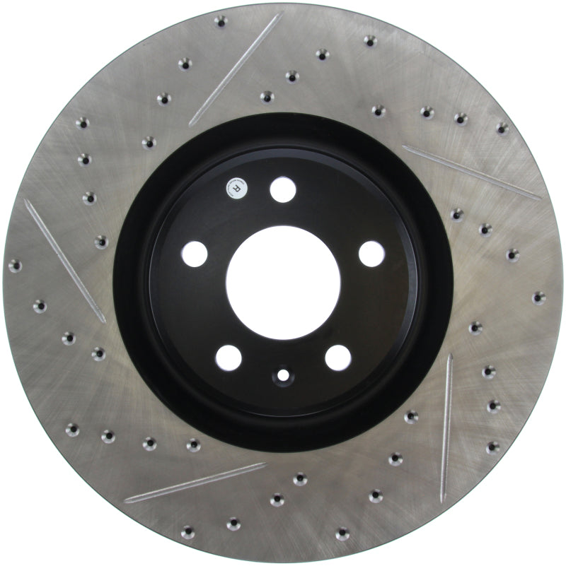 StopTech Slotted & Drilled Sport Brake Rotor Stoptech Brake Rotors - Slot & Drilled  AXOPROS