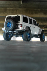 DV8 Offroad 2018 Jeep Wrangler JL FS-15 Series Rear Bumper DV8 Offroad Bumpers - Steel  AXOPROS