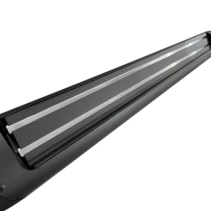Go Rhino V-Series V3 Side Step - Universal 87in. (Fits 4DR) - Tex. Blk Go Rhino Side Steps  AXOPROS