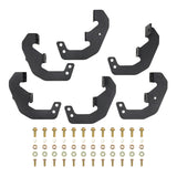 Westin 15-25 Ford F-150 SuperCrew/17-24 F-250/350 SDCC Outlaw Drop Running Boards - Tex. Blk Westin Running Boards  AXOPROS