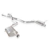Stainless Works 2018 Jeep TrackHawk 6.2L 3in Catback System X-Pipe Turbo S-Tube Muffler Stock Exit Stainless Works Catback  AXOPROS