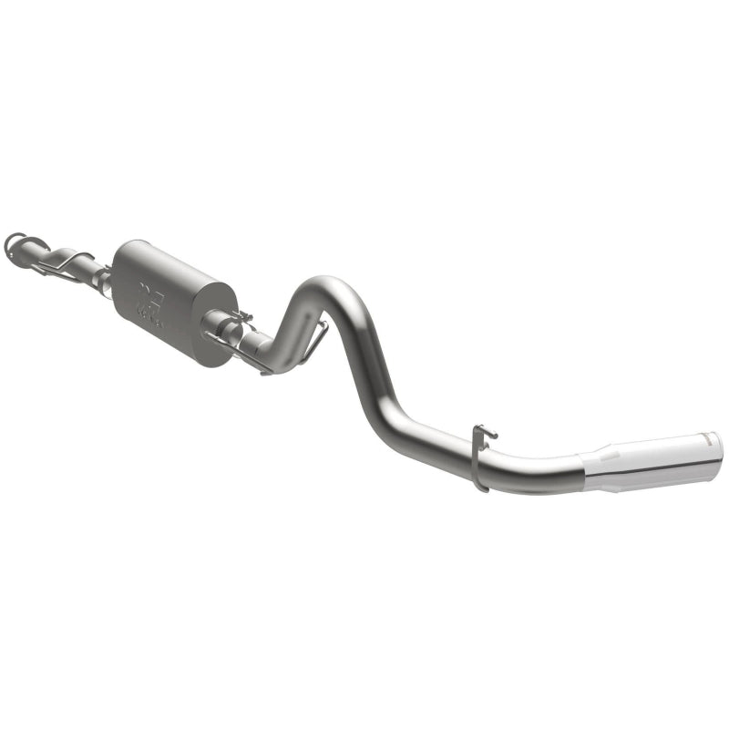 MagnaFlow Cat-Back 2016 Toyota Tacoma 3.5L V6 SS 3in Single Pass Side Exit Rear 4in Tip Magnaflow Catback  AXOPROS