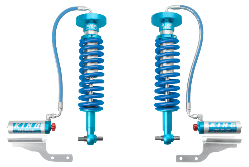 King Shocks 2015+ Ford F150 4WD Front 2.5 Dia Remote Reservoir Coilover w/Adjuster (Pair) King Shocks Coilovers  AXOPROS