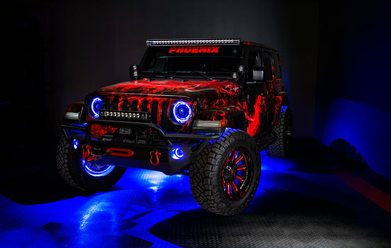 Oracle Oculus Bi-LED Projector Headlights for Jeep JL/Gladiator JT - w/ Simple Cntrl SEE WARRANTY ORACLE Lighting Headlights  AXOPROS