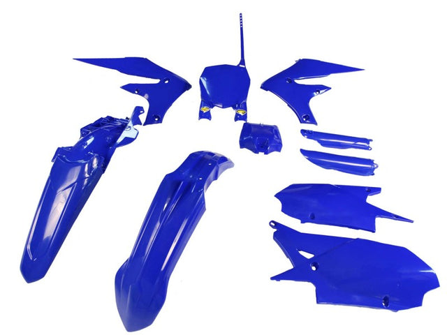 Cycra 18+ Yamaha YZ250F-450F/FX Powerflow Body Kit - Blue Cycra Plastics  AXOPROS