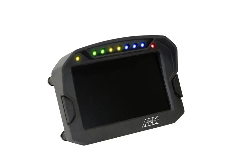 AEM CD-5G Carbon Digital Dash Display w/ Interal 10Hz GPS & Antenna AEM Gauges  AXOPROS