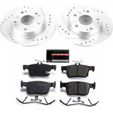 Power Stop 16-19 Honda Civic Rear Z23 Evolution Sport Brake Kit PowerStop Brake Kits - Performance D&S  AXOPROS