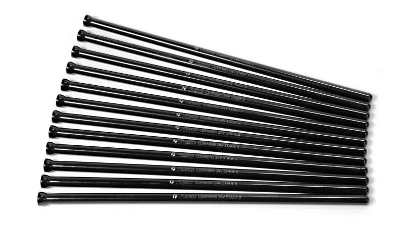 Fleece Performance Fleece Performance 98.5-19 Dodge 2500 24V Cummins Upgraded 3/8in Stage 2 Pushrods Push Rods aftermarket performance part