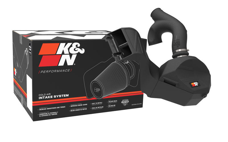 K&N 2021+ Ford F150 V6-3.5L/2.7L F/I Aircharger Performance Intake K&N Engineering Cold Air Intakes  AXOPROS