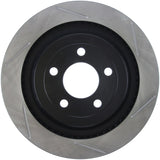 StopTech 2015 Ford Mustang GT w/ Brembo Brakes Left Rear Slotted Brake Rotor Stoptech Brake Rotors - Slotted  AXOPROS