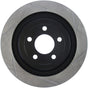 StopTech 2015 Ford Mustang GT w/ Brembo Brakes Left Rear Slotted Brake Rotor Stoptech Brake Rotors - Slotted  AXOPROS