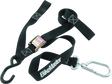 BikeMaster Tiedown 1-1/2in Swivel Softhook - Black BikeMaster Cargo Tie-Downs  AXOPROS