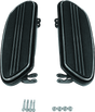 Bikers Choice 86-Up FLH FLT Black Extended Floorboard Kit Bikers Choice Footpegs  AXOPROS