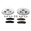 Power Stop 2004 Cadillac XLR Front Z23 Evolution Sport Brake Kit PowerStop Brake Kits - Performance D&S  AXOPROS