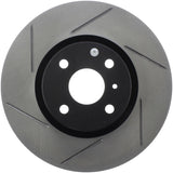 StopTech 16-18 Mazda Miata MX-5 Sport Slotted Front Right Rotor Stoptech Brake Rotors - Slotted  AXOPROS