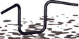 Burly Brand Ape Hanger 12in - Black Burly Brand Handlebars  AXOPROS