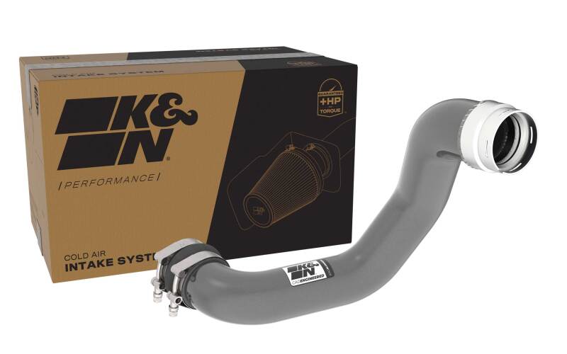 K&N 23-24 GM Colorado/Canyon 2.7L L4 Charge Pipe - Aluminum Tube - Gunmetal Gray K&N Engineering Turbo Inlets  AXOPROS