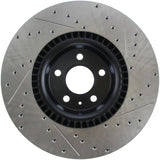 StopTech Slotted & Drilled Sport Brake Rotor Stoptech Brake Rotors - Slot & Drilled  AXOPROS