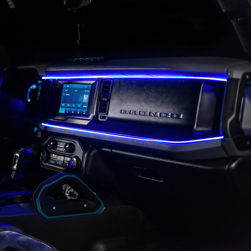 ORACLE Lighting Oracle 21-25 Ford Bronco ColorSHIFT LED Interior Dash Board Kit Headlights aftermarket performance part