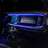 ORACLE Lighting Oracle 21-25 Ford Bronco ColorSHIFT LED Interior Dash Board Kit Headlights aftermarket performance part