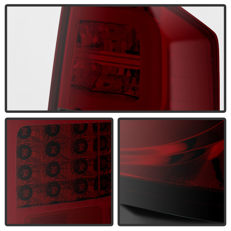 Spyder Toyota Tundra 2014-2016 Light Bar LED Tail Lights Red Smoke ALT-YD-TTU14-LED-RS SPYDER Tail Lights  AXOPROS