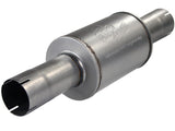 aFe Atlas Exhausts Mufflers Al Steel EXH Muffler 4 ID In/Out 8 Dia x 12L AL aFe Catback  AXOPROS