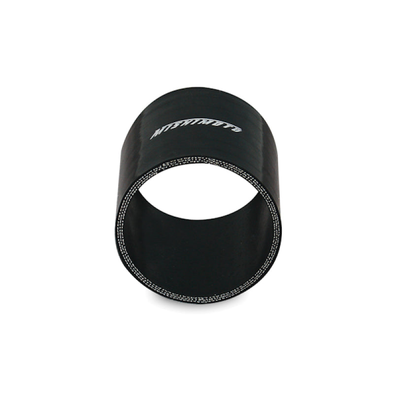 Mishimoto 2.5 Inch Black Straight Coupler Mishimoto Silicone Couplers & Hoses  AXOPROS