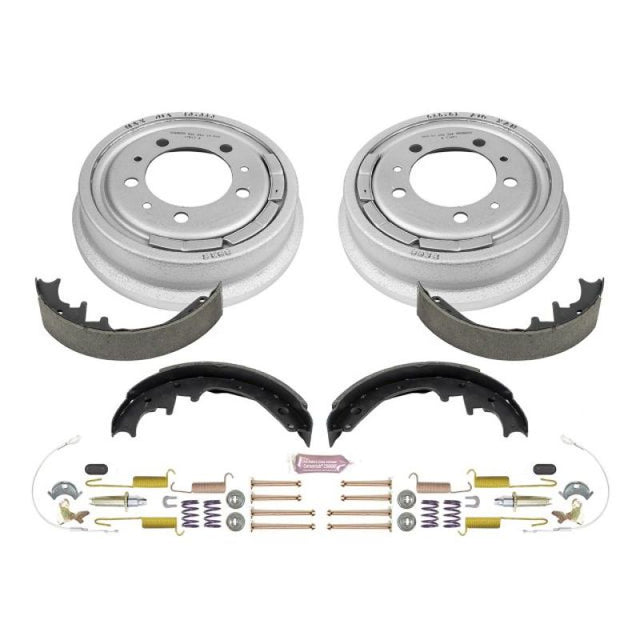 Power Stop 82-83 Jeep CJ5 Rear Autospecialty Drum Kit PowerStop Brake Drums  AXOPROS