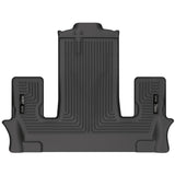 Husky Liners  2022 Ford Explorer WeatherBeater 2nd Seat Black Floor Liner Husky Liners Floor Mats - Rubber  AXOPROS