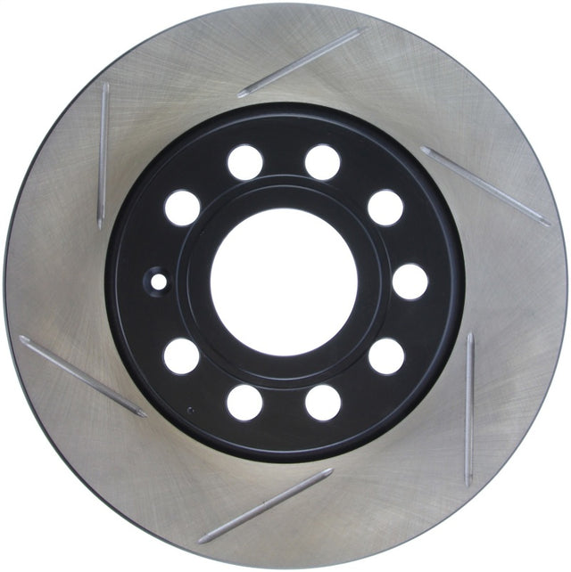 StopTech Power Slot Volkswagen GTI Rear Right Slotted Rotor Stoptech Brake Rotors - Slotted  AXOPROS