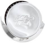 K&N 1in Flange L x 3in OD x 2.5in Height Clamp On Crankcase Vent Filter K&N Engineering Air Filters - Universal Fit  AXOPROS