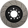 StopTech Slotted & Drilled Sport Brake Rotor Stoptech Brake Rotors - Slot & Drilled  AXOPROS