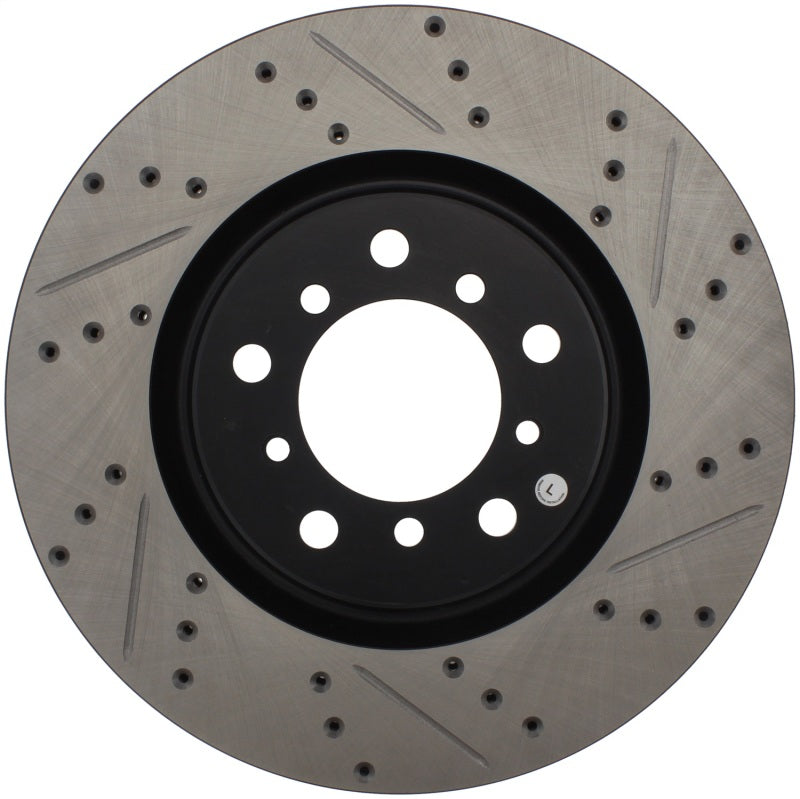 StopTech Slotted & Drilled Sport Brake Rotor Stoptech Brake Rotors - Slot & Drilled  AXOPROS