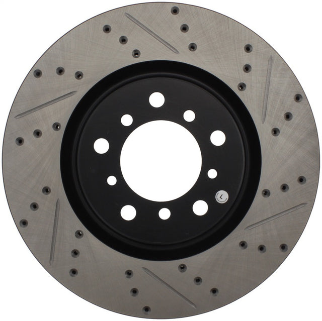 StopTech Slotted & Drilled Sport Brake Rotor Stoptech Brake Rotors - Slot & Drilled  AXOPROS