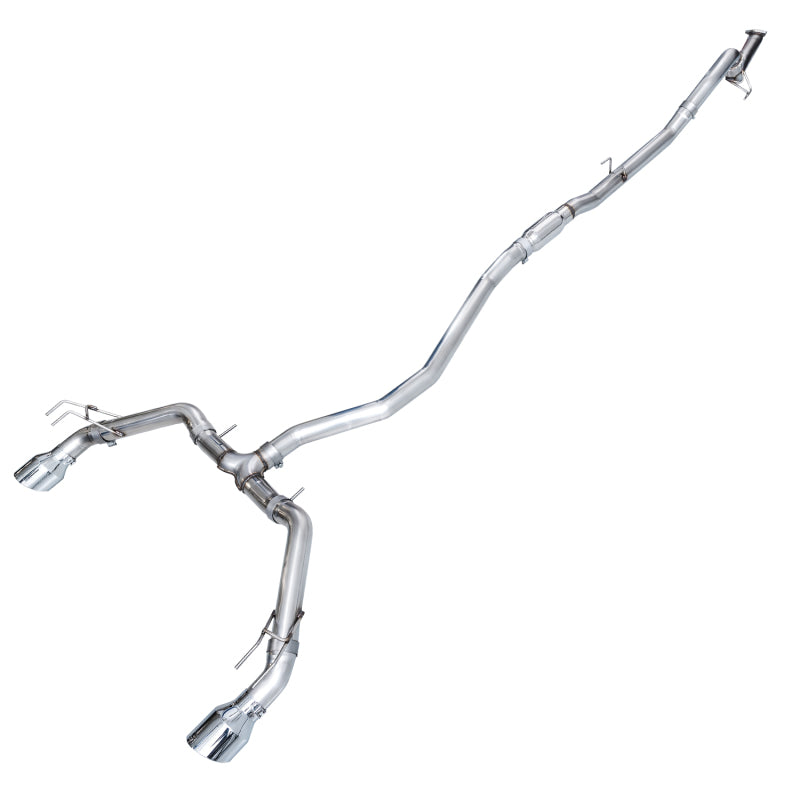 AWE Tuning 22+ Honda Civic Si/Acura Integra Track Edition Catback Exhaust - Dual Chrome Silver Tips AWE Tuning Catback  AXOPROS