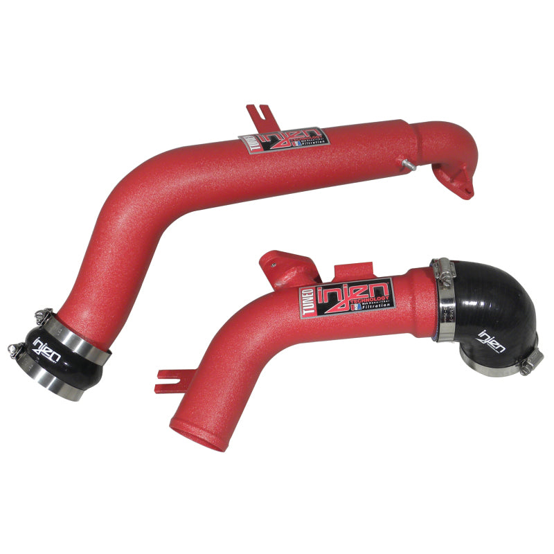 Injen 11-14 Nissan Juke 1.6L Nismo Turbo Upper Intercooler Piping Kit - Wrinkle Red Injen Intercooler Pipe Kits  AXOPROS