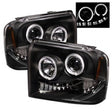 Spyder Ford F250/350/450 Super Duty 05-07 Projector Headlights LED Halo- LED Blk PRO-YD-FS05-HL-BK SPYDER Headlights  AXOPROS