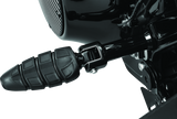 Kuryakyn Splined Passenger Peg Adapter Black Kuryakyn Footpegs  AXOPROS