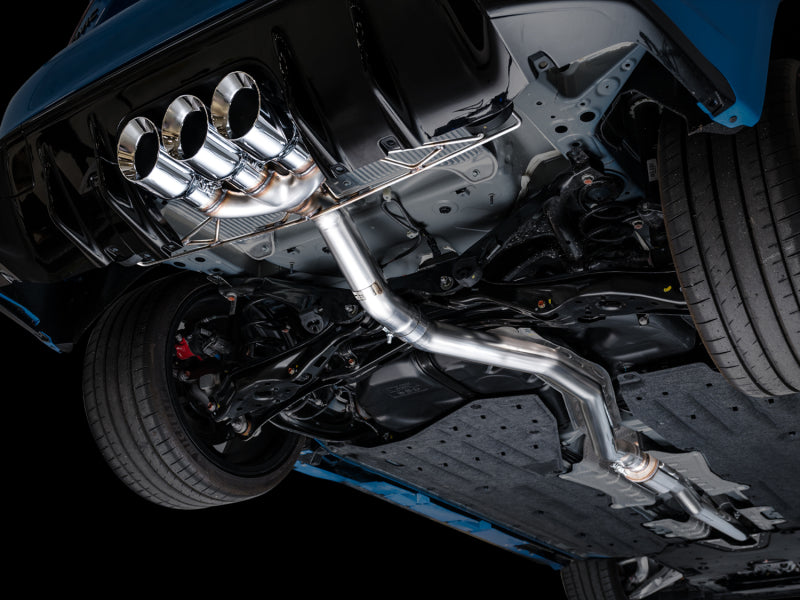 AWE Tuning 2023 Honda Civic Type R FL5 Track Edition Exhaust w/ Triple Chrome Silver Tips AWE Tuning Catback  AXOPROS