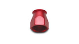 Vibrant -4AN Hose End Socket for PTFE Hose Ends - Red Vibrant Fittings  AXOPROS