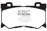 EBC 08-13 Infiniti FX50 5.0 Redstuff Front Brake Pads EBC Brake Pads - Performance  AXOPROS