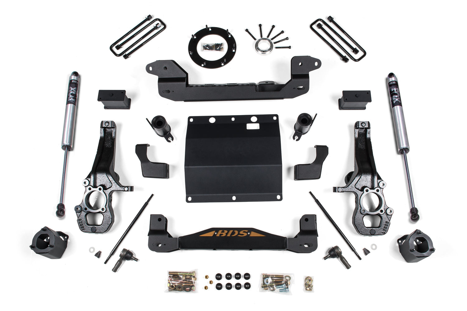 5.5 Inch Lift Kit - Chevy Colorado Or GMC Canyon (15-22) 4WD BDS Suspension Suspension Lift Kit  AXOPROS