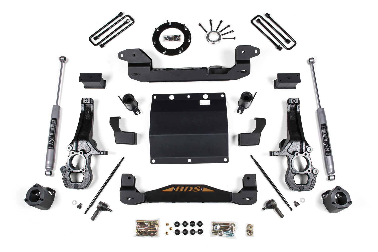 5.5 Inch Lift Kit - Chevy Colorado Or GMC Canyon (15-22) 4WD BDS Suspension Suspension Lift Kit  AXOPROS